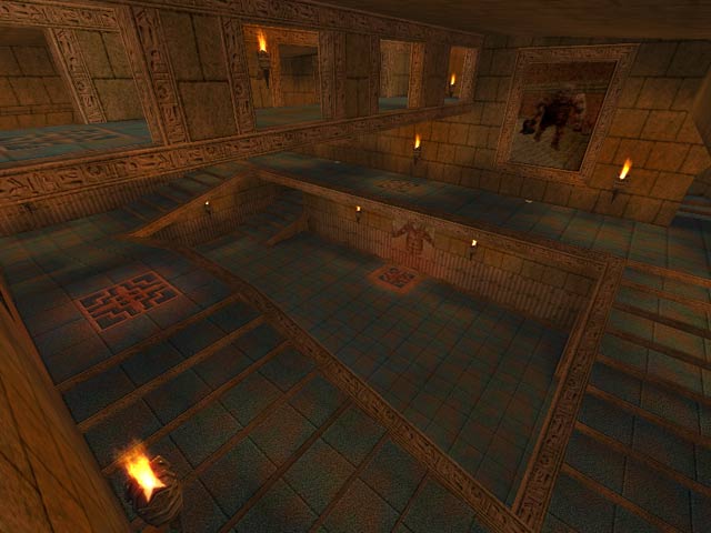 Temple of Osiris by DaveBulow